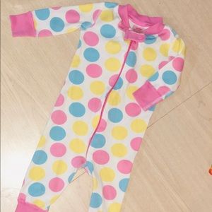Hanna Andersson Baby Girl Pajamas- onesie-size 60